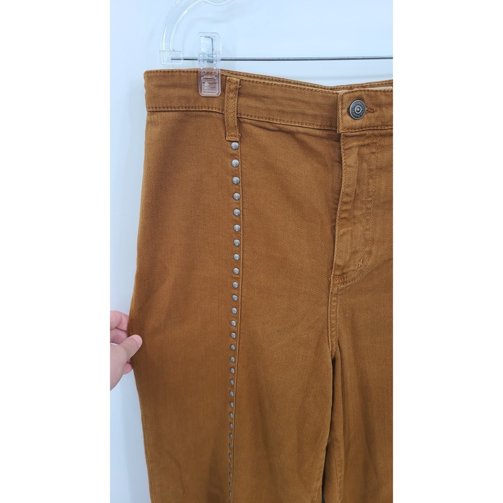 We The Free Boho Western Studded Bootcut Women Jean 31  Act 33"  Rodeo Festival - Picture 2 of 12